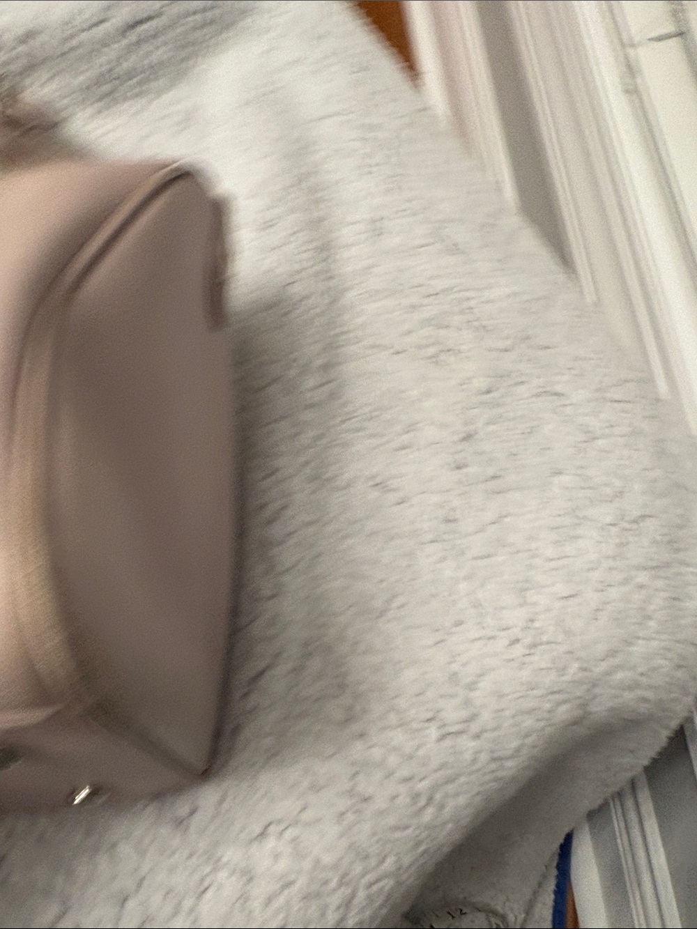 ⭐️Auth Christian Dior Pebbled Leather Boston Bowling Bag – Pale Blush Pink 2013 - Picture 15 of 17